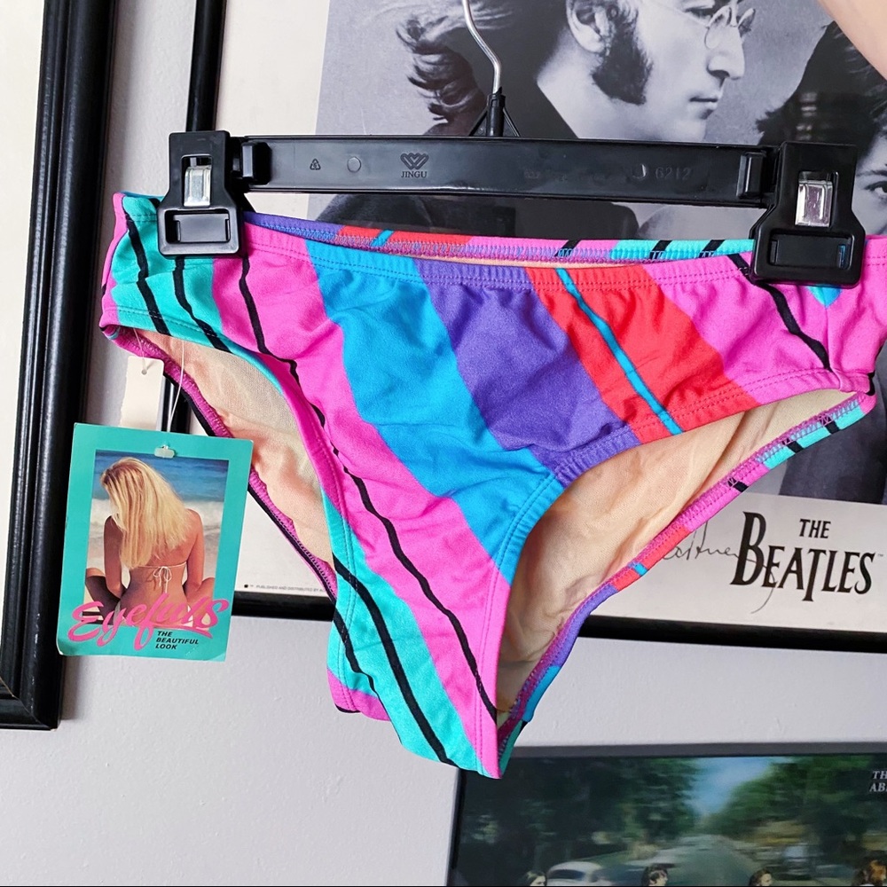 NWT DEADSTOCK Vtg 80s Swim Suit Bottoms